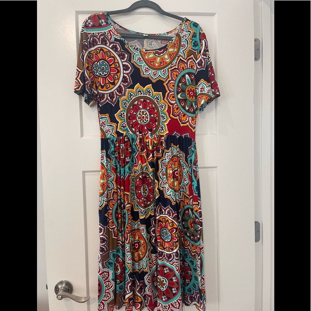 DB Moon pleated casual dress